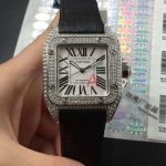 TW Factory Cartier 2824 Movement 42MM Square Dial Sapphire Glass Men Watch